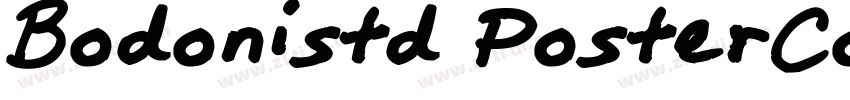 Bodonistd PosterComp字体转换